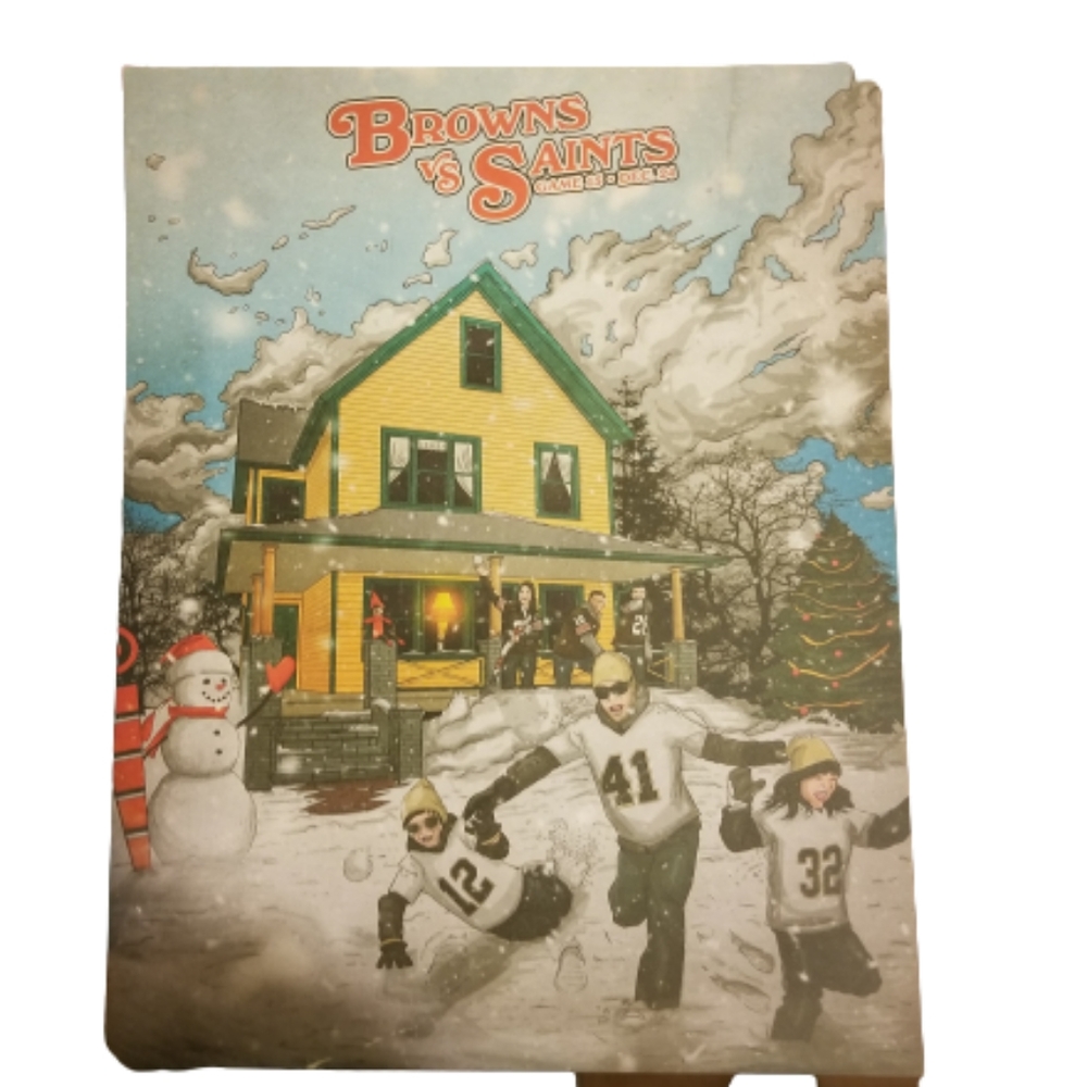 Poster of Cleveland Browns vs New Orleans Saints Game 15 Dec 24 2022